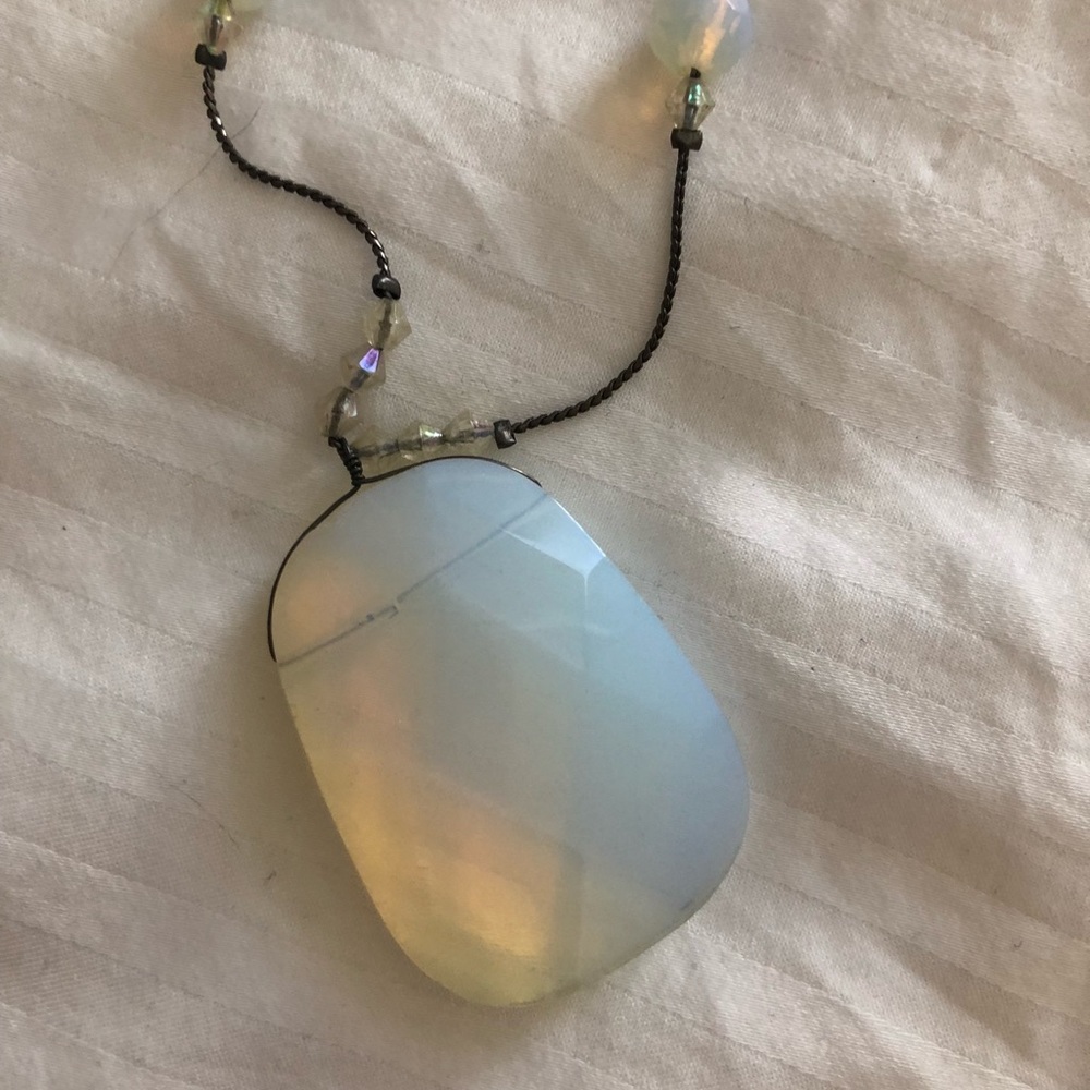 Large pendent necklace